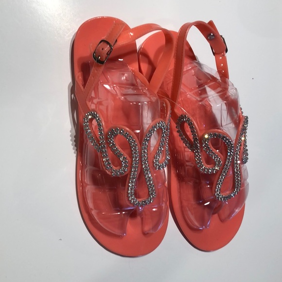📦Women’s flip flop thong sandals coral - Picture 3 of 8